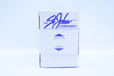 PDC 1-800-435-4242 LBL FLU 3 x 2 White 250/RL PER (x)